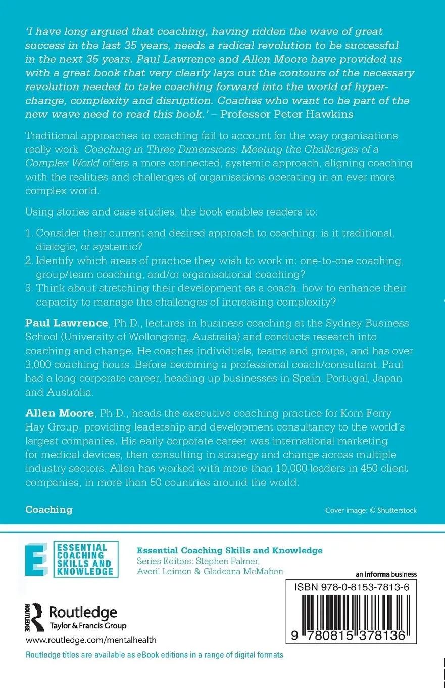 Rückseite: 9780815378136 | Coaching in Three Dimensions | Paul Lawrence (u. a.) | Taschenbuch