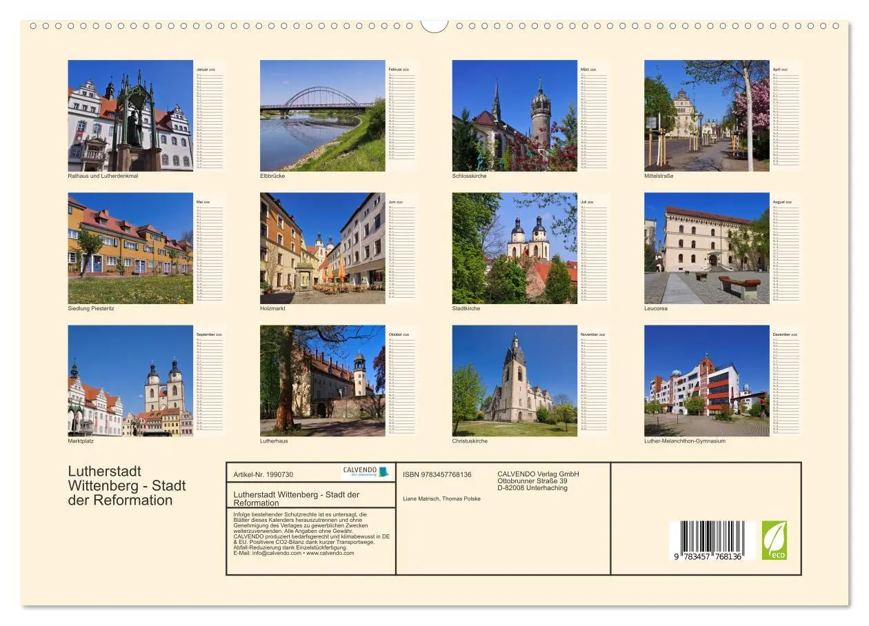 Bild: 9783457768136 | Lutherstadt Wittenberg - Stadt der Reformation (hochwertiger...