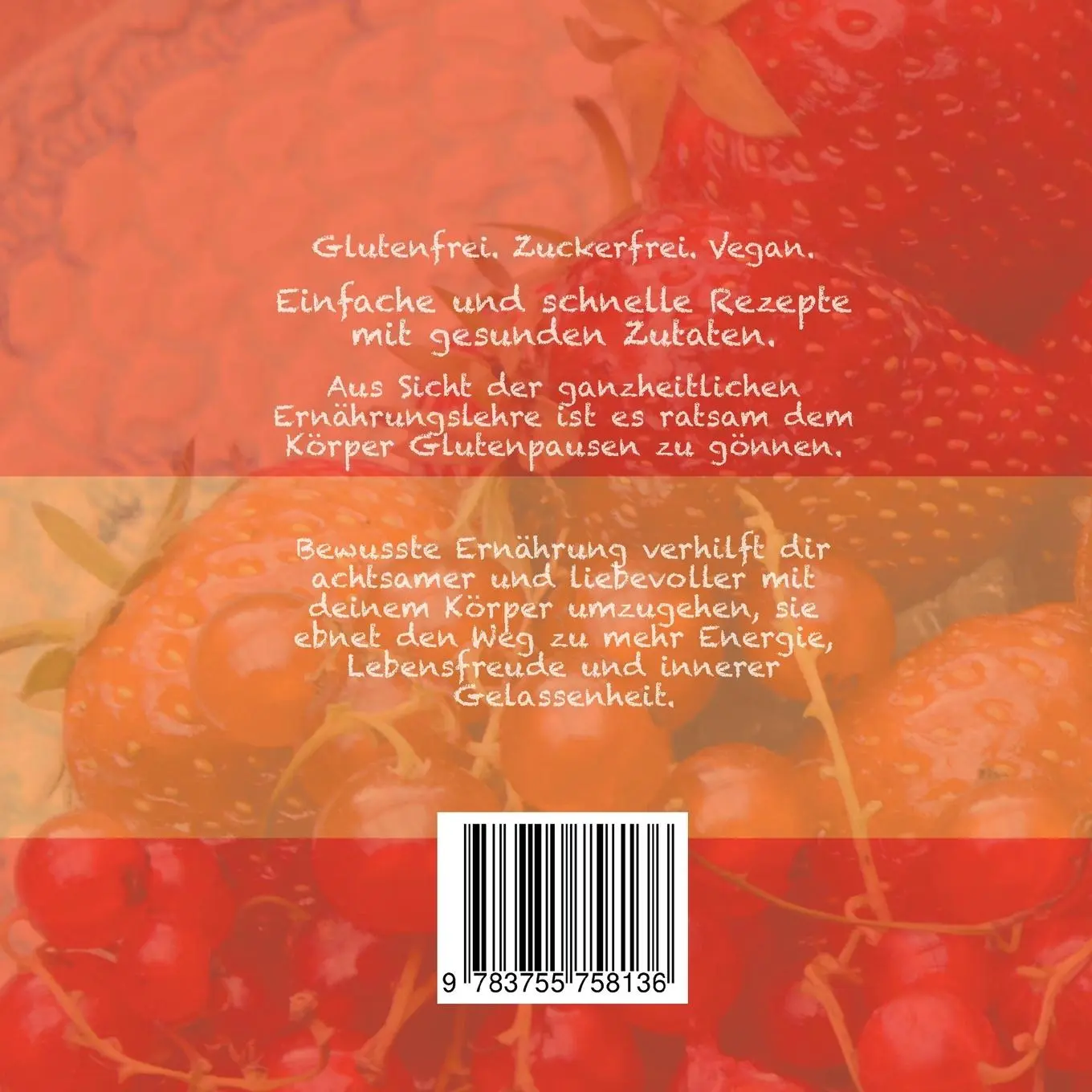 Rückseite: 9783755758136 | Glutenfrei | Kochen &amp; Backen | Sandra Hager | Taschenbuch | 100 S.