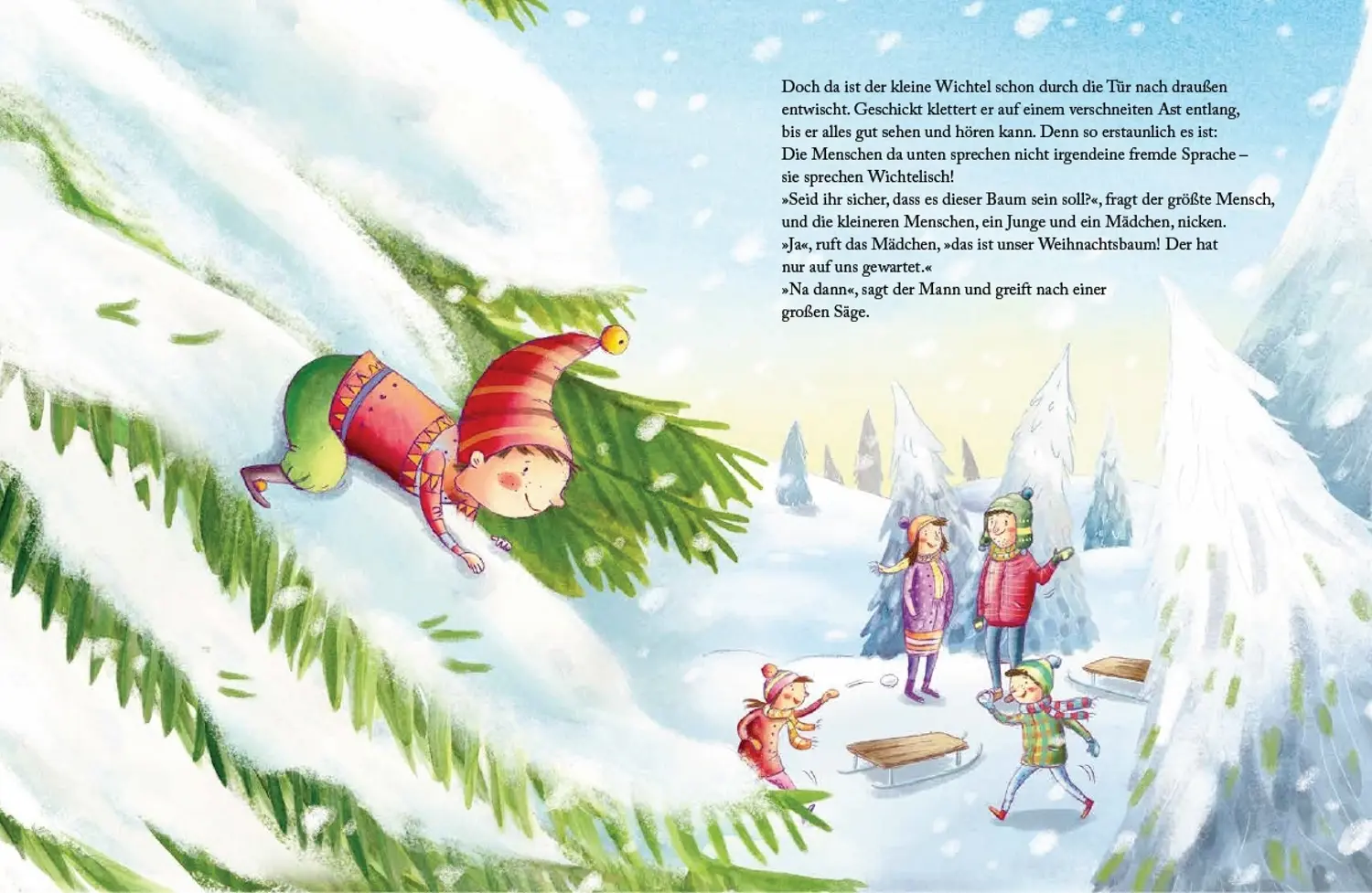 Rückseite: 9783789108136 | Weihnachten im Wichtelwald | Susanne Lütje | Buch | 32 S. | Deutsch