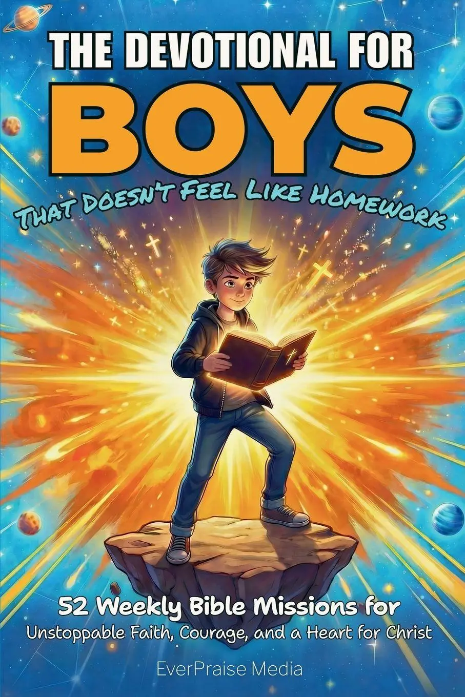 Cover: 9783912098136 | The Devotional for Boys That Doesn't Feel Like Homework | Media | Buch