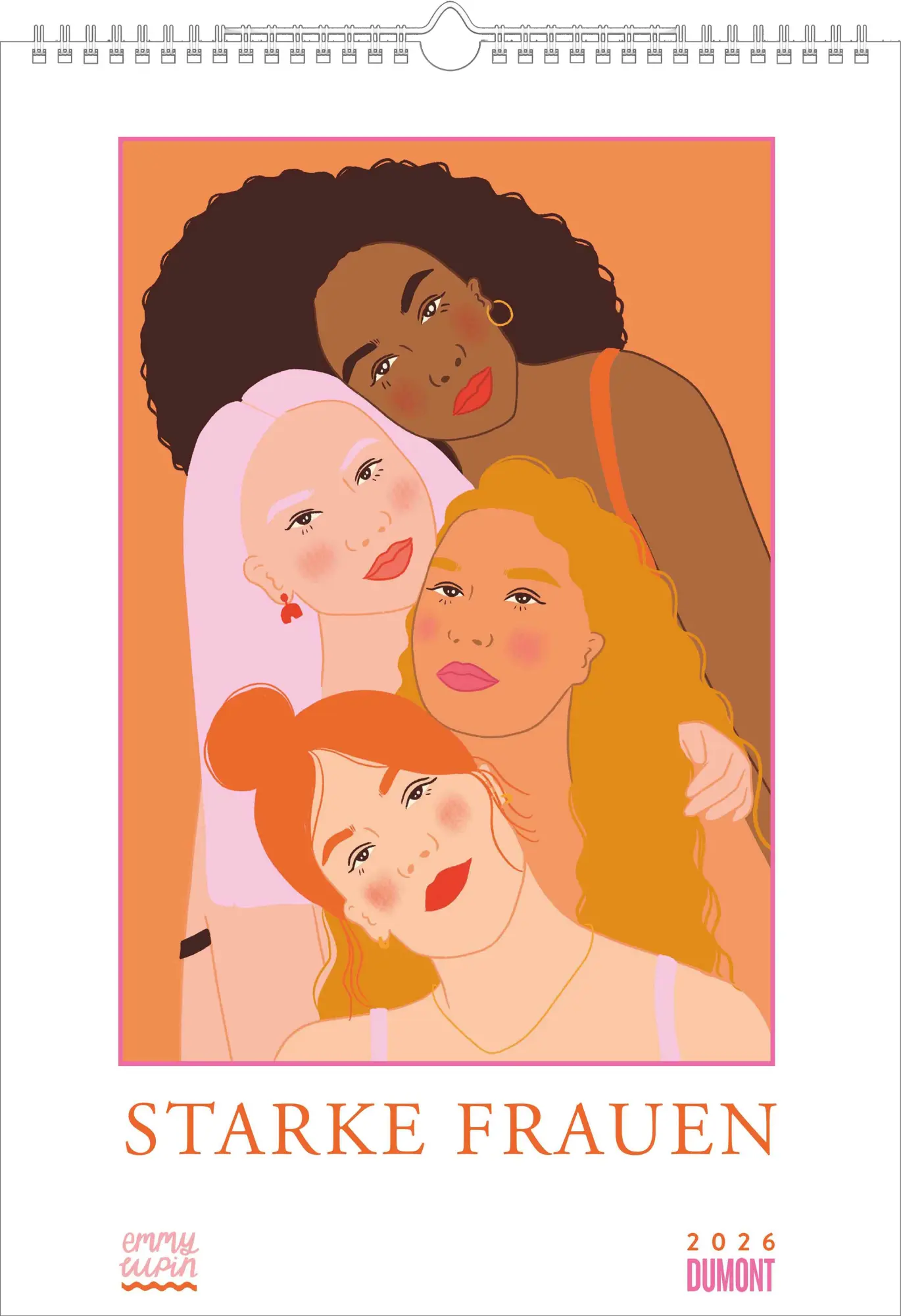 Cover: 4069095008236 | Starke Frauen 2026 - Wandkalender - Hochformat A3 29,7 x 42 cm | Lee