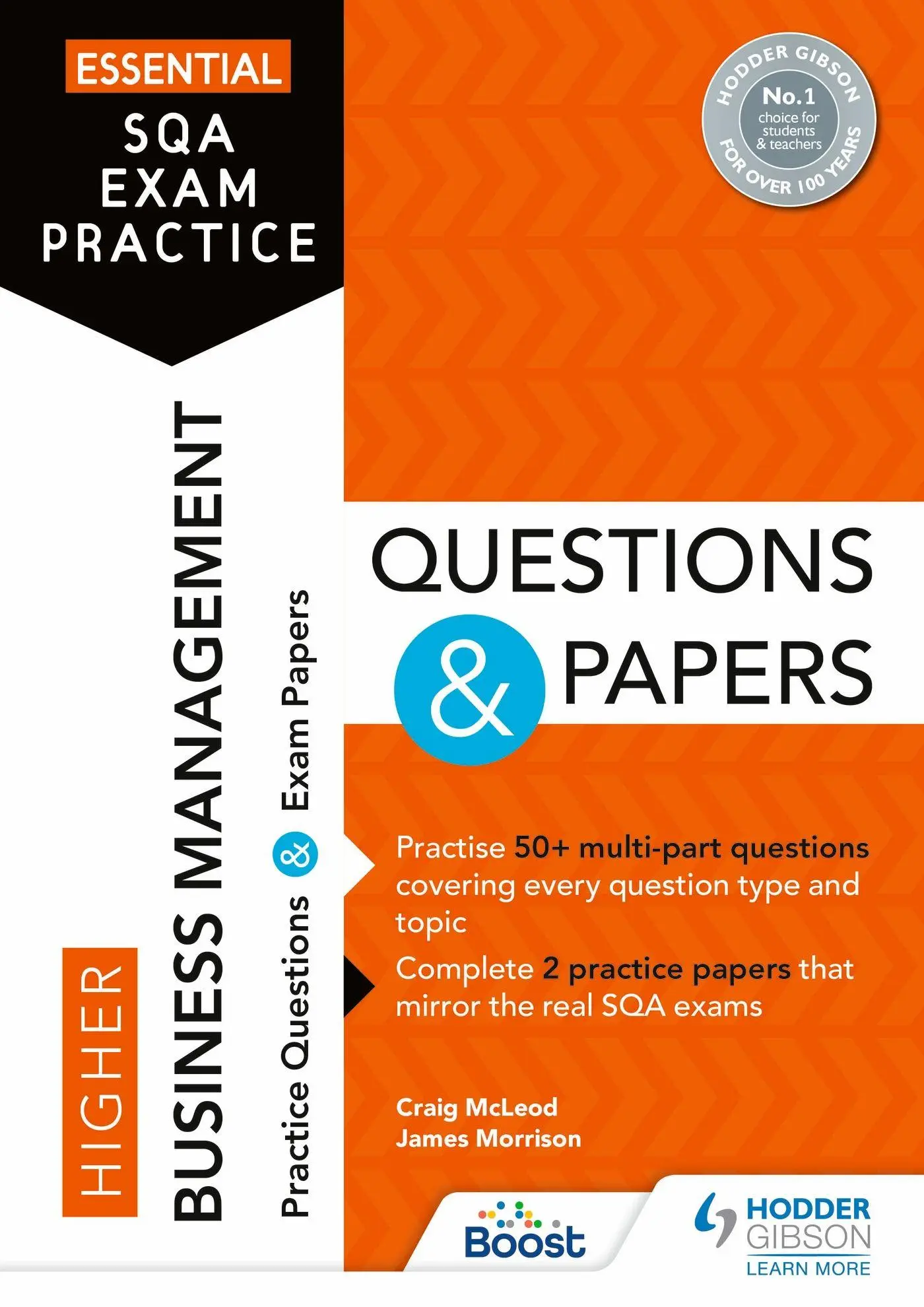 Cover: 9781398318236 | Essential SQA Exam Practice: Higher Business Management Questions...