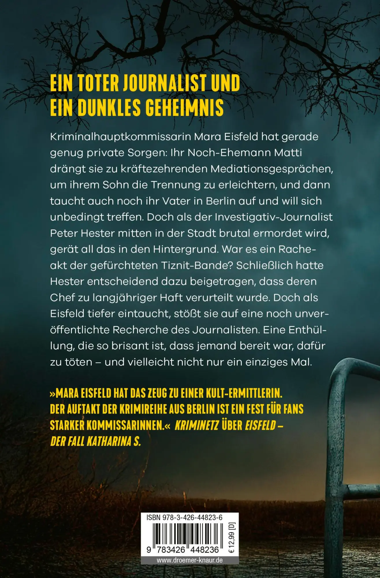 Rückseite: 9783426448236 | Eisfeld - Dunkle Enthüllungen | Steffen Weinert | Taschenbuch | 288 S.