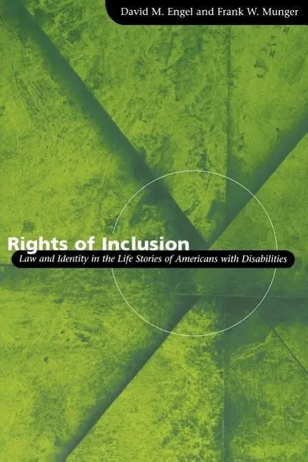Cover: 9780226208336 | Engel, D: Rights of Inclusion - Law &amp; Identity in the Life S | Engel