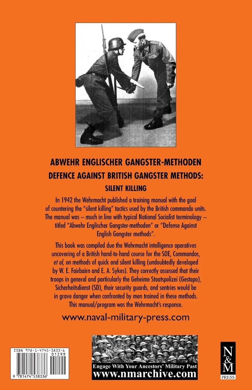 Rückseite: 9781474538336 | DEFENCE AGAINST BRITISH GANGSTER METHODS | Wehrmacht | Taschenbuch