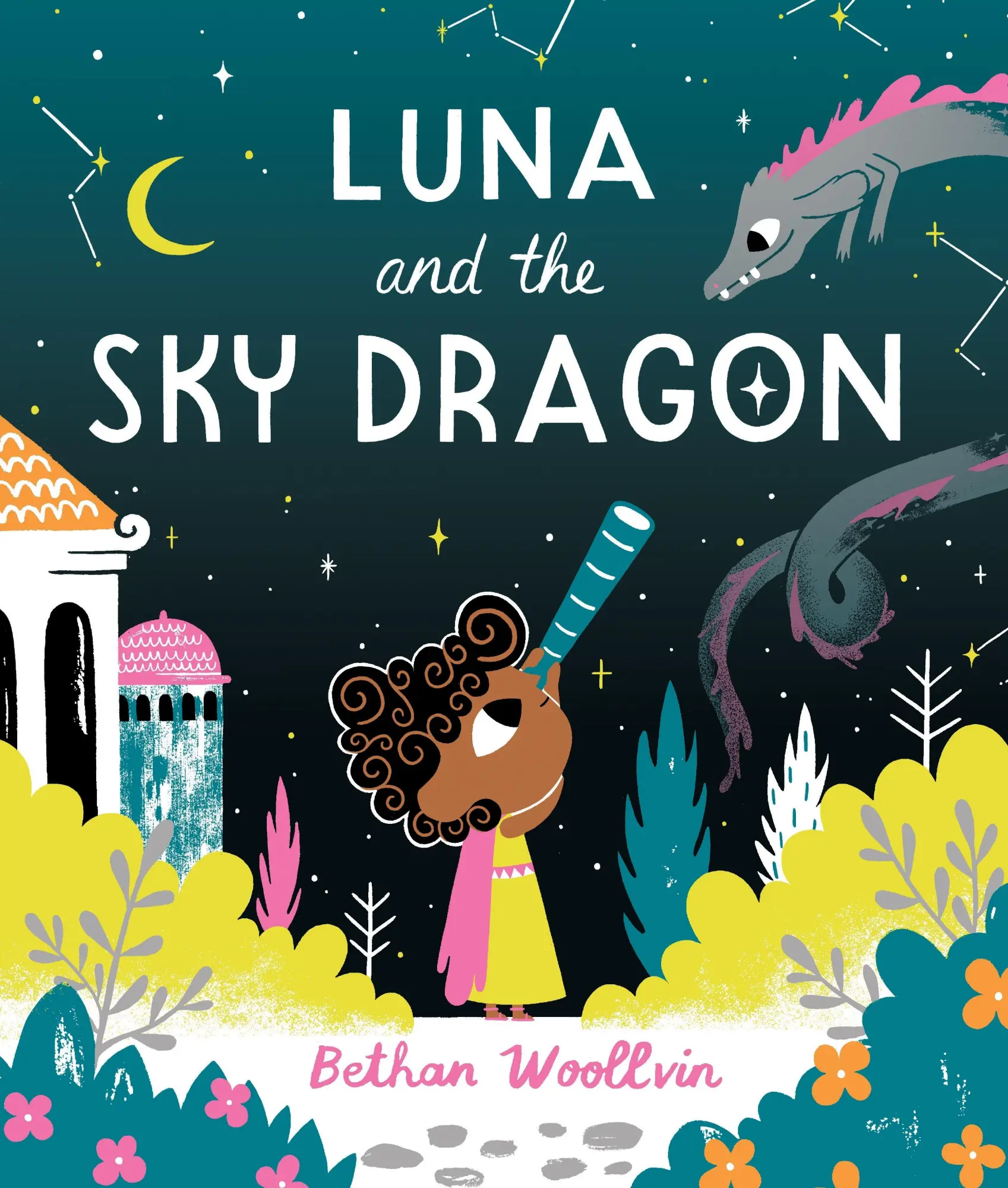 Cover: 9781529078336 | Luna and the Sky Dragon | A stargazing adventure story | Woollvin