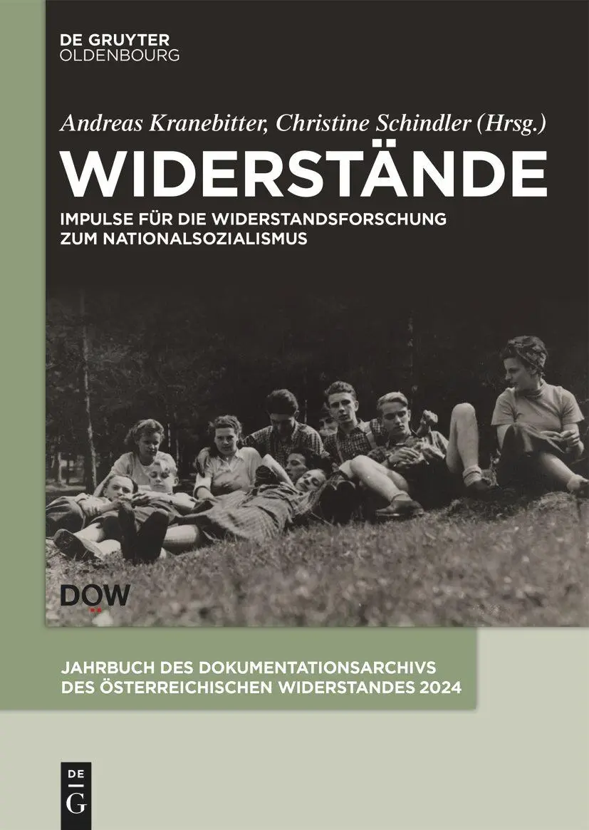 Cover: 9783111378336 | Widerstände | Andreas Kranebitter (u. a.) | Buch | XXVI | Deutsch