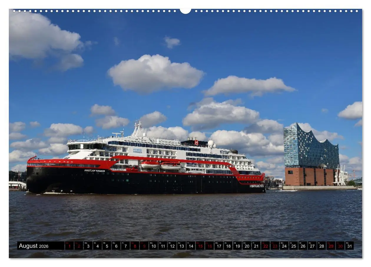 Bild: 9783457438336 | Shipspotting Hamburg (hochwertiger Premium Wandkalender 2026 DIN A2...
