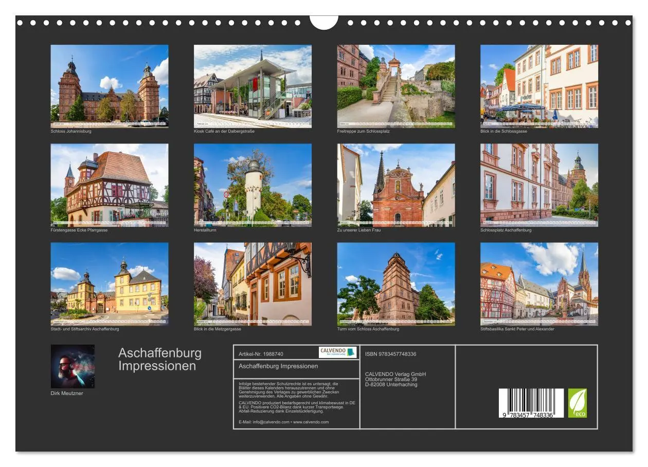 Bild: 9783457748336 | Aschaffenburg Impressionen (Wandkalender 2026 DIN A3 quer),...