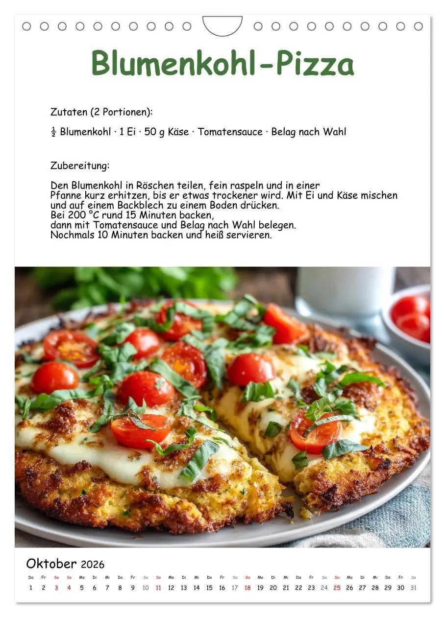 Bild: 9783516698336 | Low Carb - Rezepte ohne Kohlenhydrate zum Abnehmen (Wandkalender...