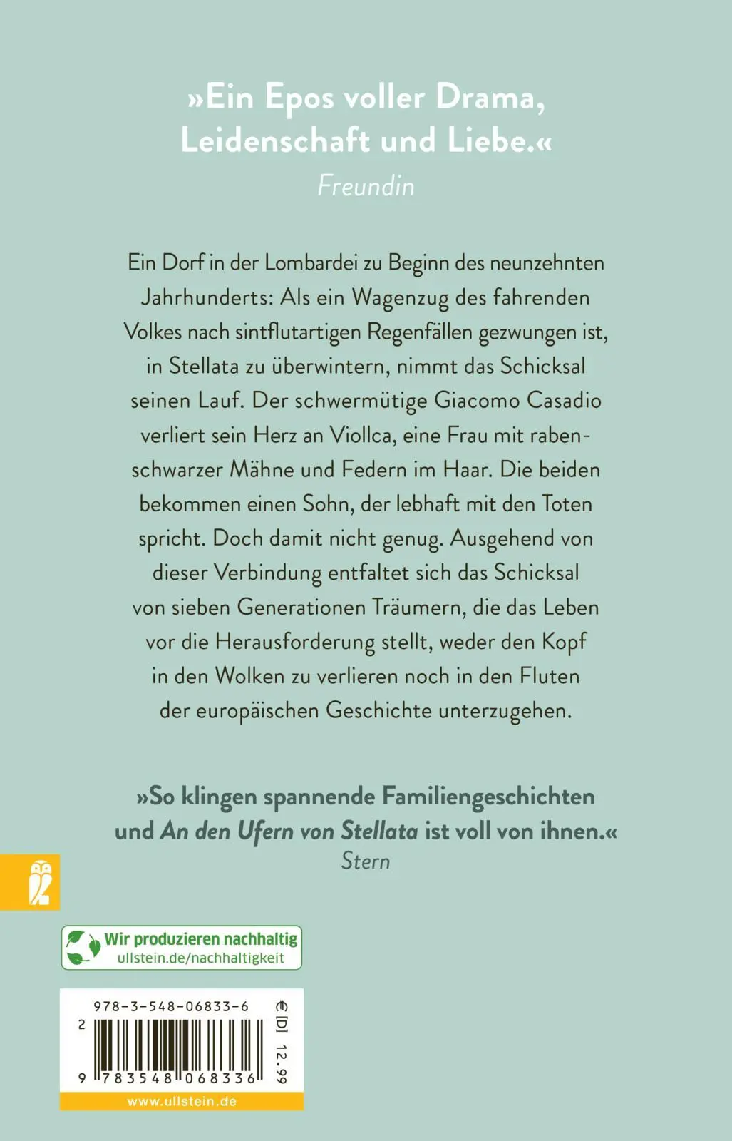 Rückseite: 9783548068336 | An den Ufern von Stellata | Daniela Raimondi | Taschenbuch | 512 S.