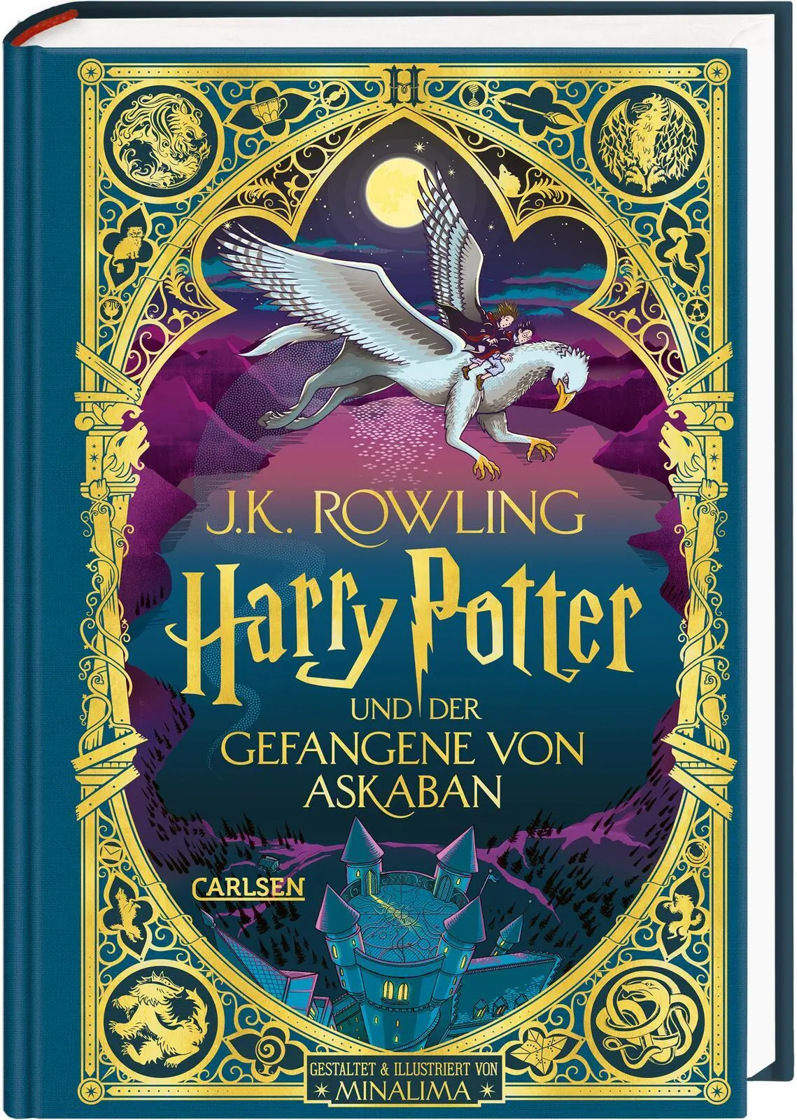Cover: 9783551558336 | Harry Potter und der Gefangene von Askaban (Papierkunst-Edition mit...