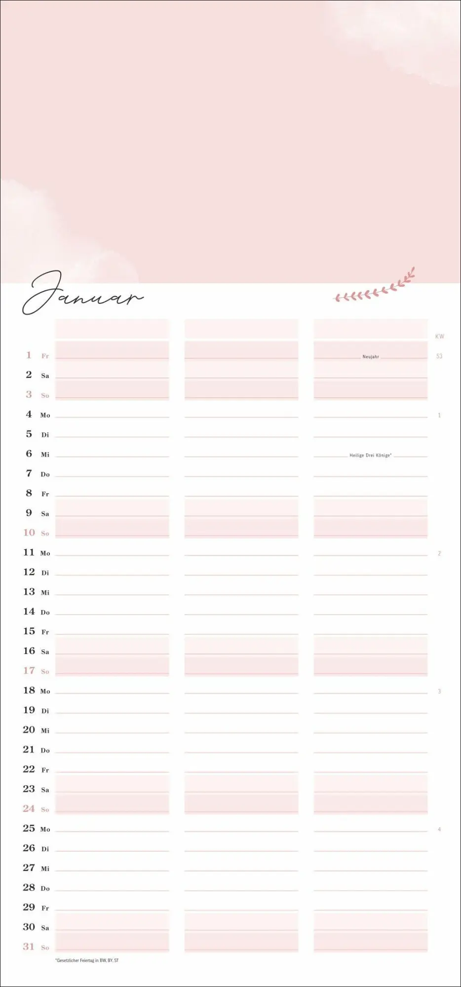 Bild: 9783756418336 | Kreativ-Planer für zwei Glücksmomente 2027 | Kalender | Spiralbindung