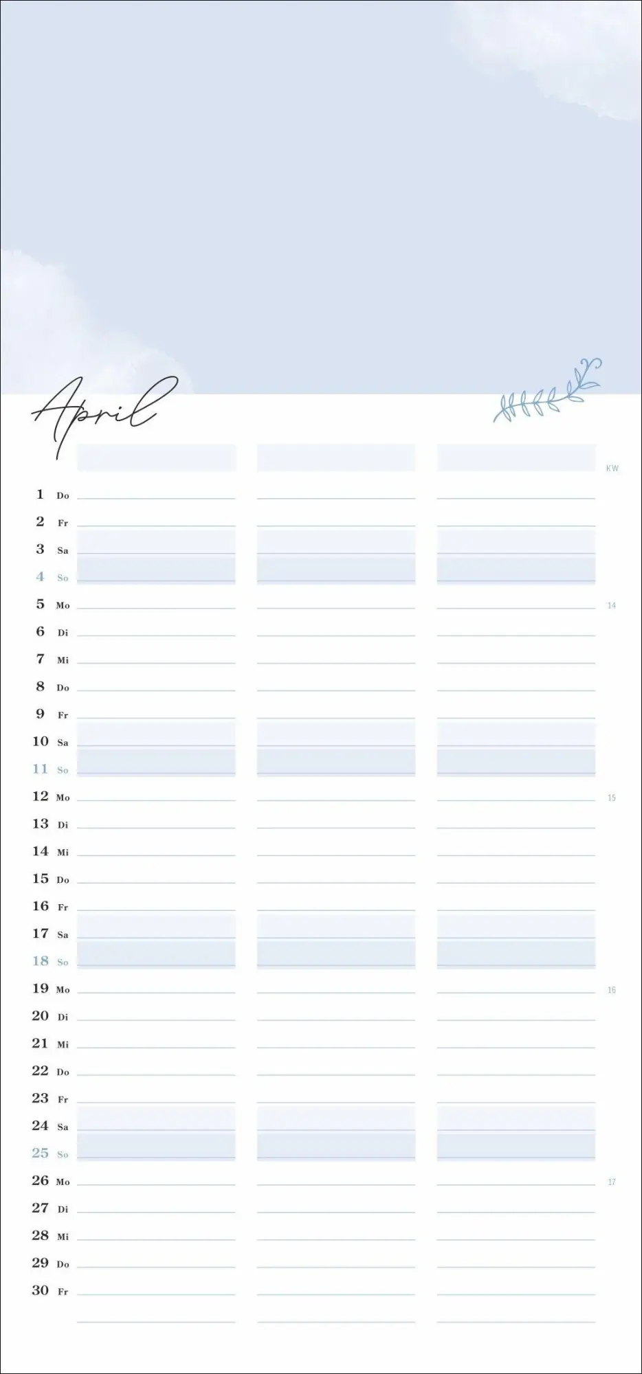 Bild: 9783756418336 | Kreativ-Planer für zwei Glücksmomente 2027 | Kalender | Spiralbindung