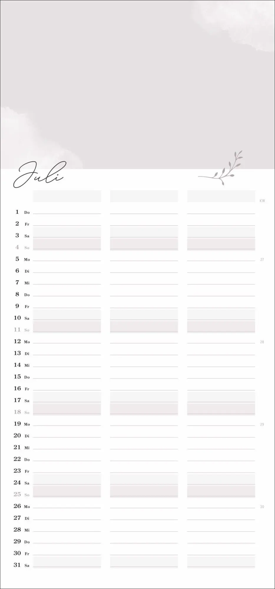 Bild: 9783756418336 | Kreativ-Planer für zwei Glücksmomente 2027 | Kalender | Spiralbindung