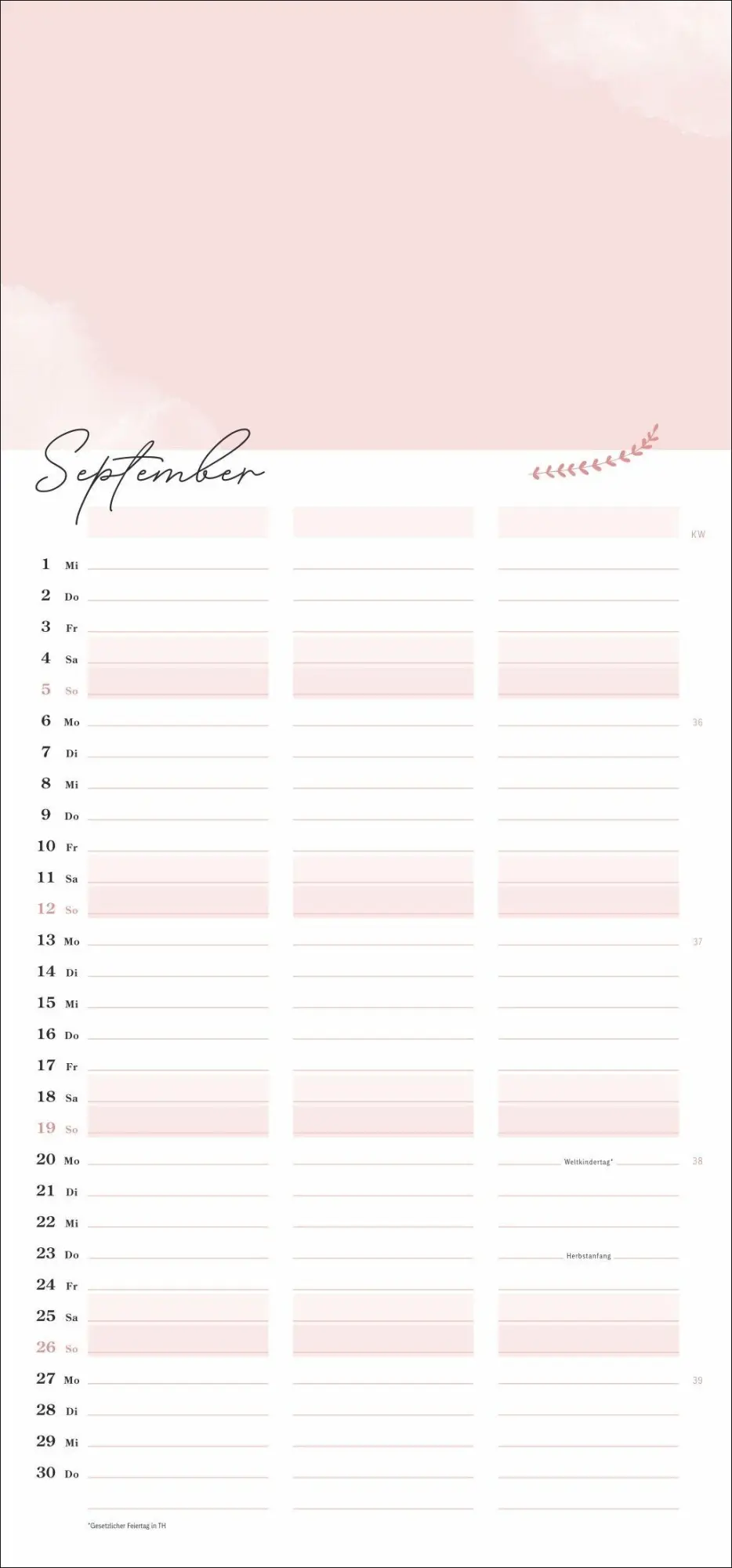 Bild: 9783756418336 | Kreativ-Planer für zwei Glücksmomente 2027 | Kalender | Spiralbindung