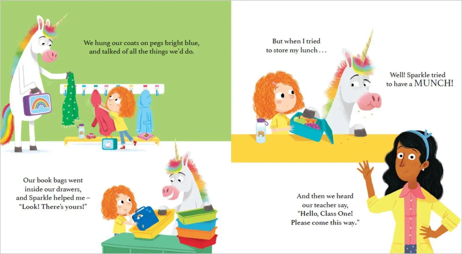Bild: 9780702318436 | The Unicorn Who Came to School | Lucy Rowland | Taschenbuch | 32 S.