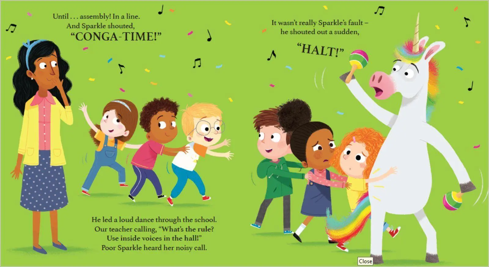 Bild: 9780702318436 | The Unicorn Who Came to School | Lucy Rowland | Taschenbuch | 32 S.