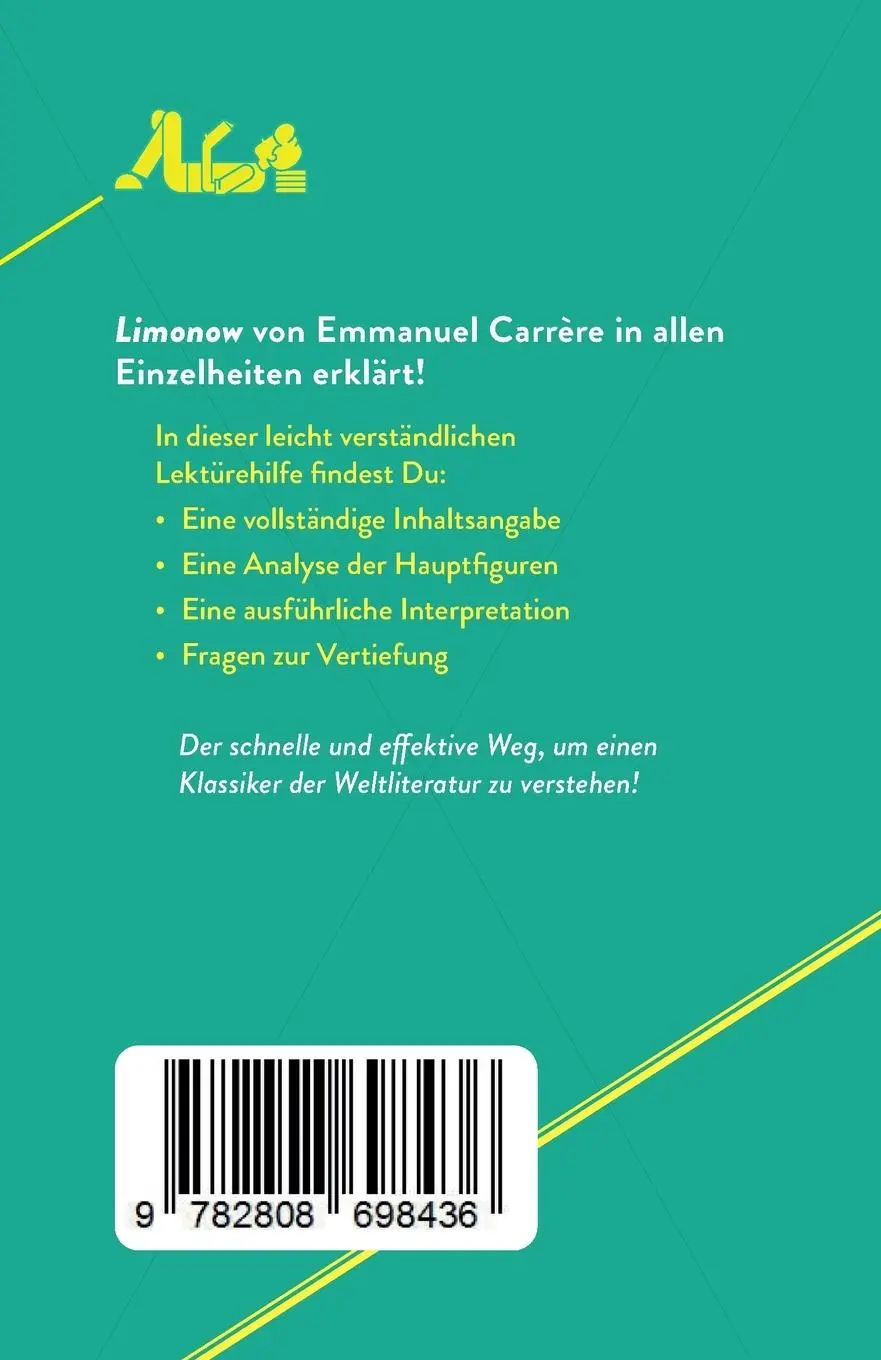 Rückseite: 9782808698436 | Limonow | von Emmanuel Carrère | Valérie Nigdélian-Fabre | Taschenbuch
