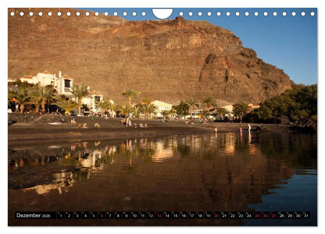 Bild: 9783516068436 | La Gomera - Valle Gran Rey (Wandkalender 2026 DIN A4 quer),...
