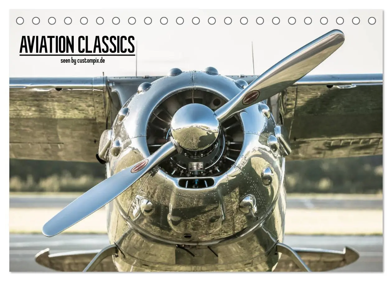 Cover: 9783516208436 | AVIATION CLASSICS seen by custompix.de (Tischkalender 2026 DIN A5...