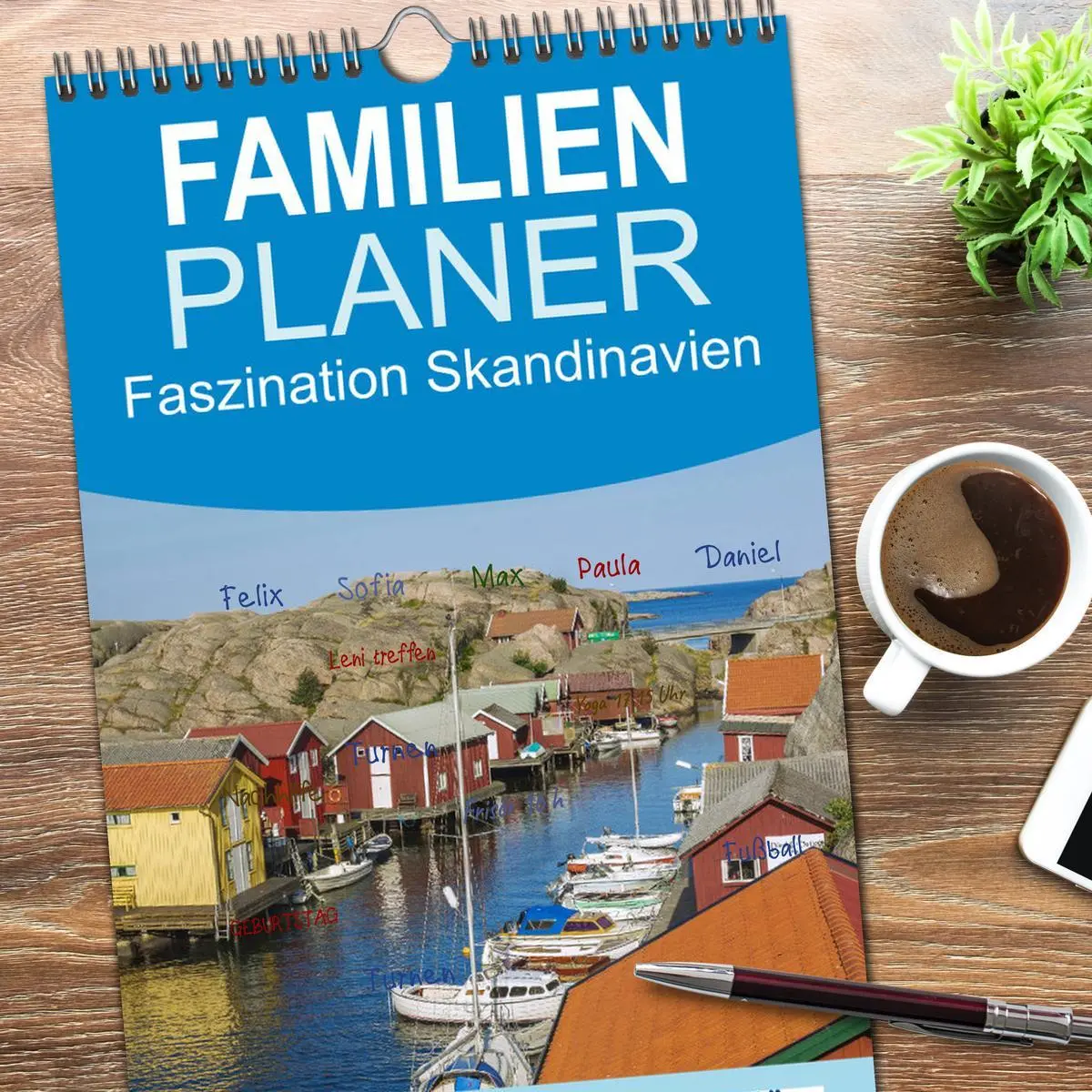 Bild: 9783516518436 | Familienplaner 2026 - Faszination Skandinavien mit 5 Spalten...