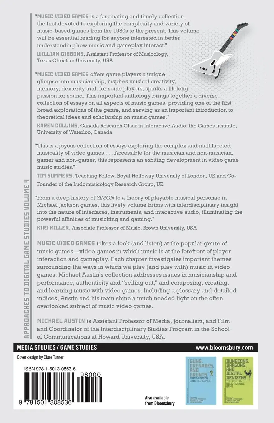 Rückseite: 9781501308536 | Music Video Games | Performance, Politics, and Play | Michael Austin