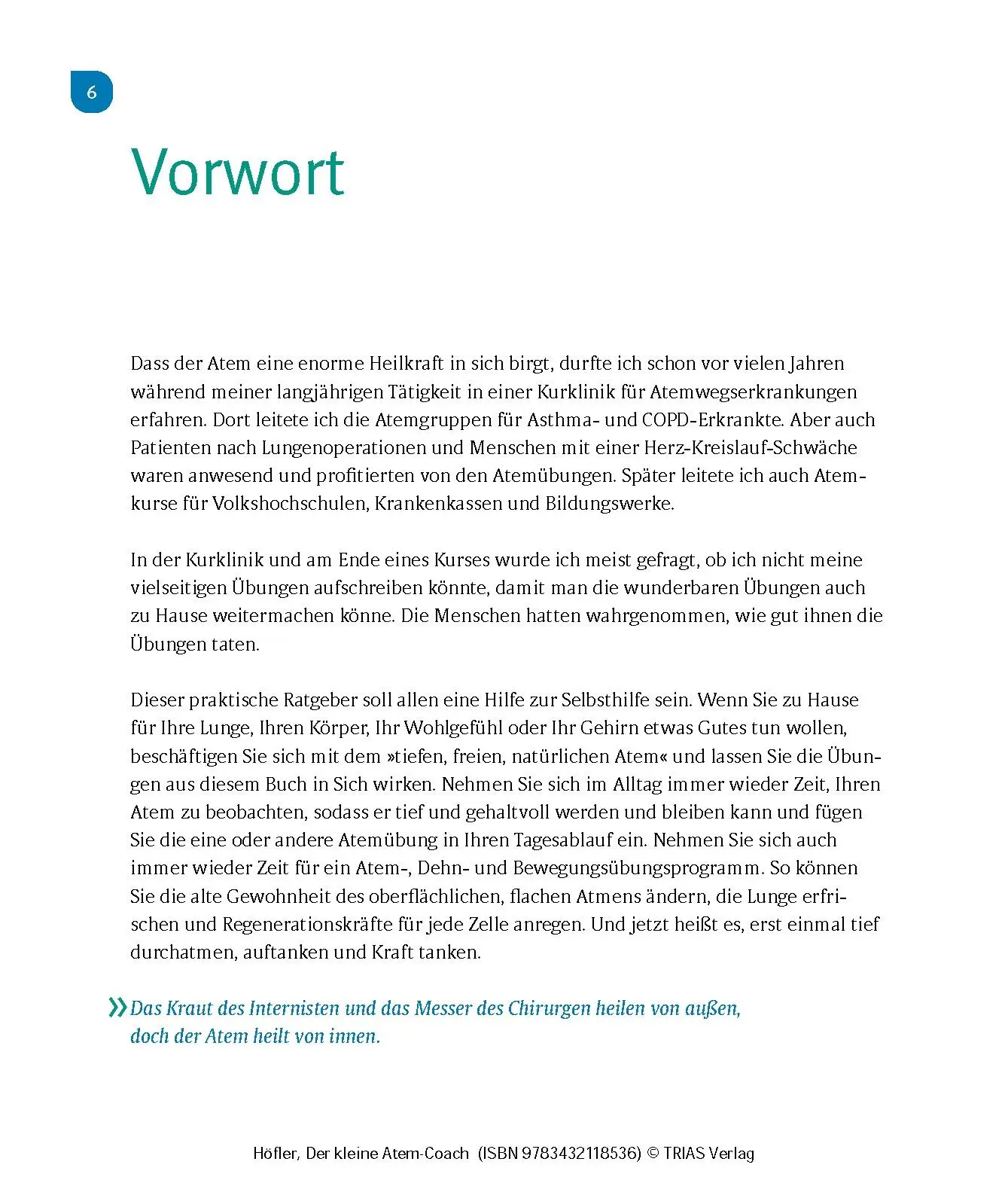 Bild: 9783432118536 | Der kleine Atem-Coach | Atemübungen bei Long Covid, Asthma und COPD