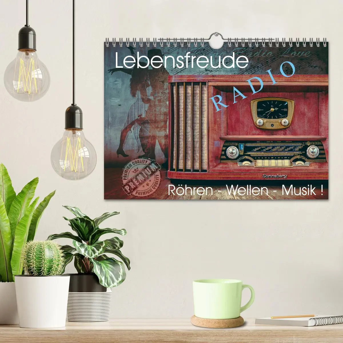 Bild: 9783457728536 | Lebensfreude Radio (Wandkalender 2026 DIN A4 quer), CALVENDO...