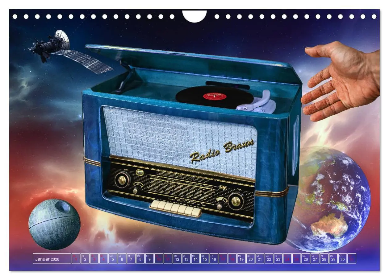 Bild: 9783457728536 | Lebensfreude Radio (Wandkalender 2026 DIN A4 quer), CALVENDO...