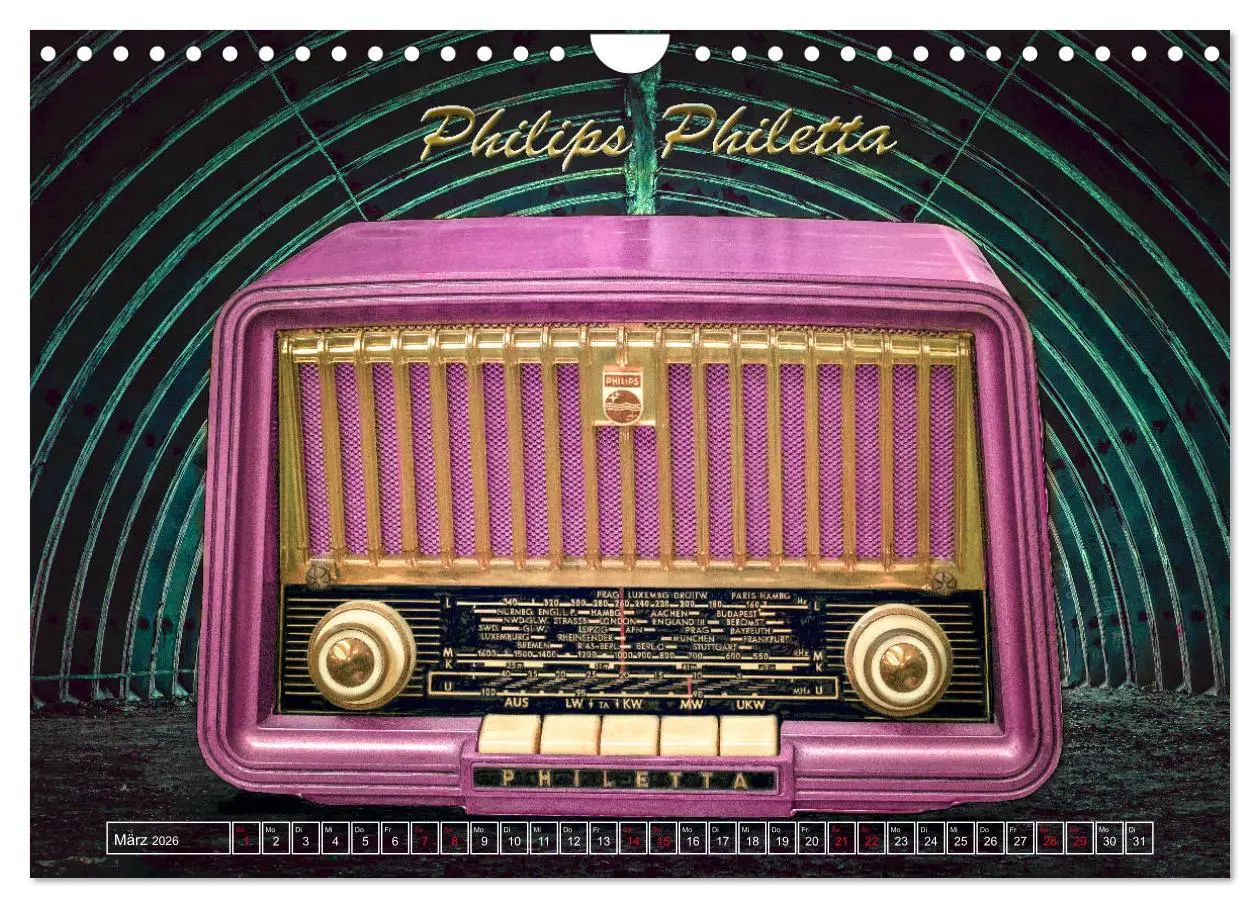 Bild: 9783457728536 | Lebensfreude Radio (Wandkalender 2026 DIN A4 quer), CALVENDO...