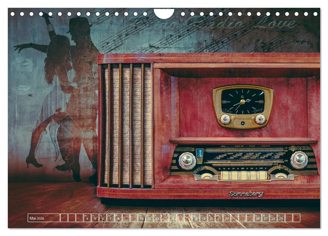 Bild: 9783457728536 | Lebensfreude Radio (Wandkalender 2026 DIN A4 quer), CALVENDO...