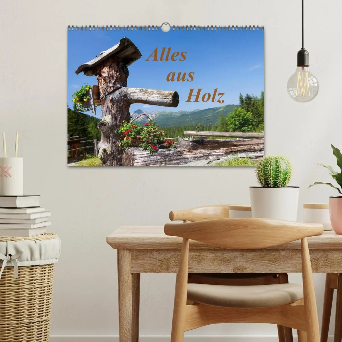 Bild: 9783457968536 | Alles aus Holz (Wandkalender 2026 DIN A3 quer), CALVENDO...