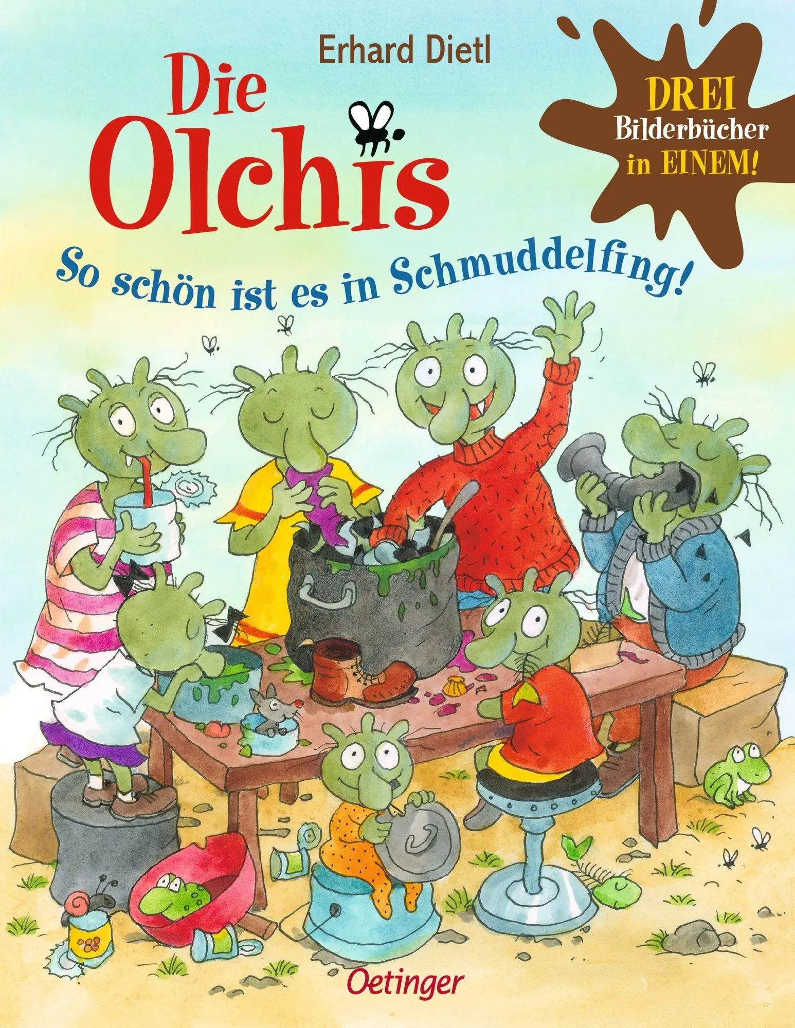 Cover: 9783751208536 | Die Olchis. So schön ist es in Schmuddelfing! | Erhard Dietl | Buch