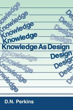 Cover: 9780898598636 | Knowledge as Design | David N Perkins | Taschenbuch | Englisch | 1986