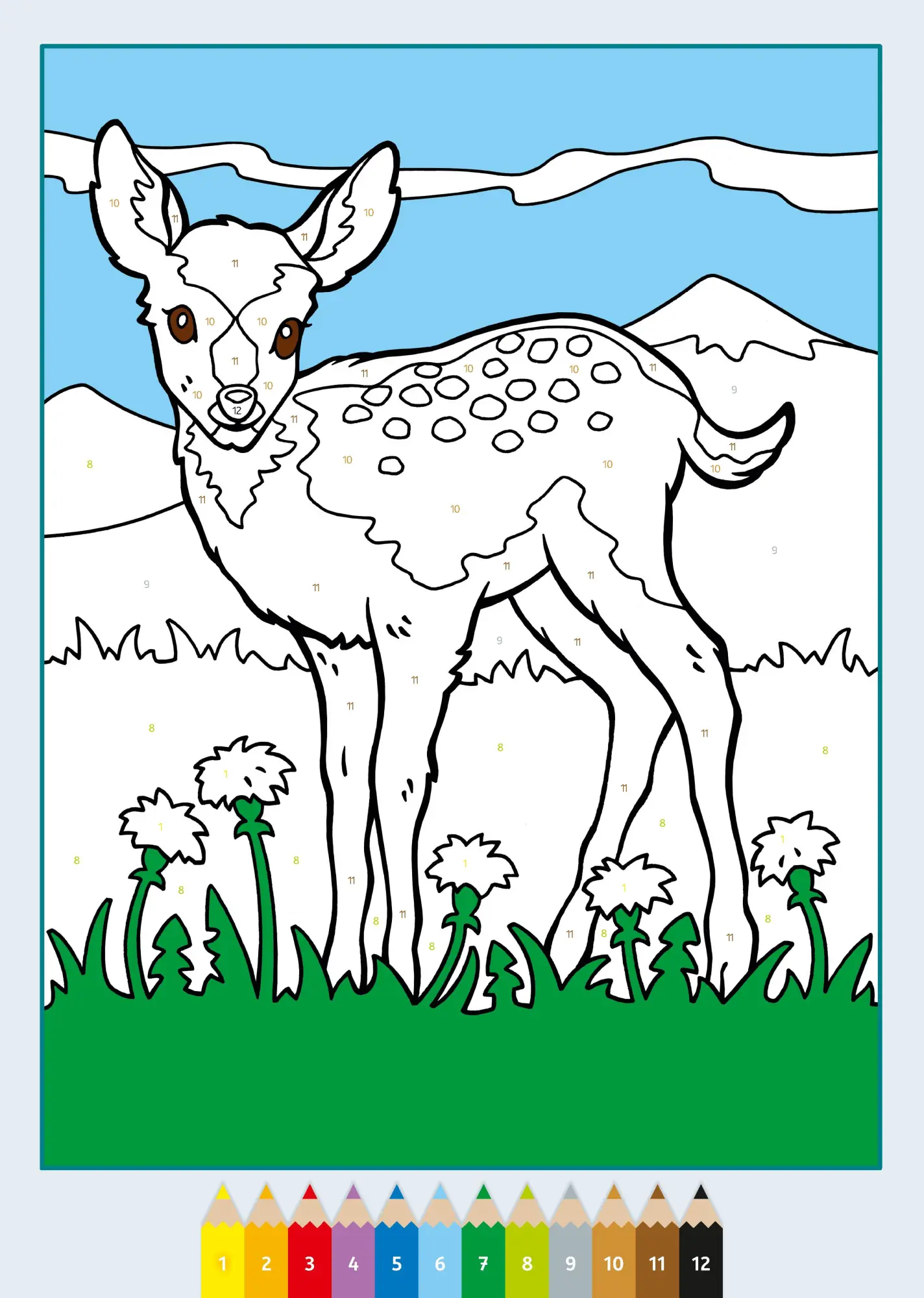 Bild: 9783473488636 | CreArt Malen nach Zahlen ab 5: Süße Tiere | Maja Wagner | Taschenbuch