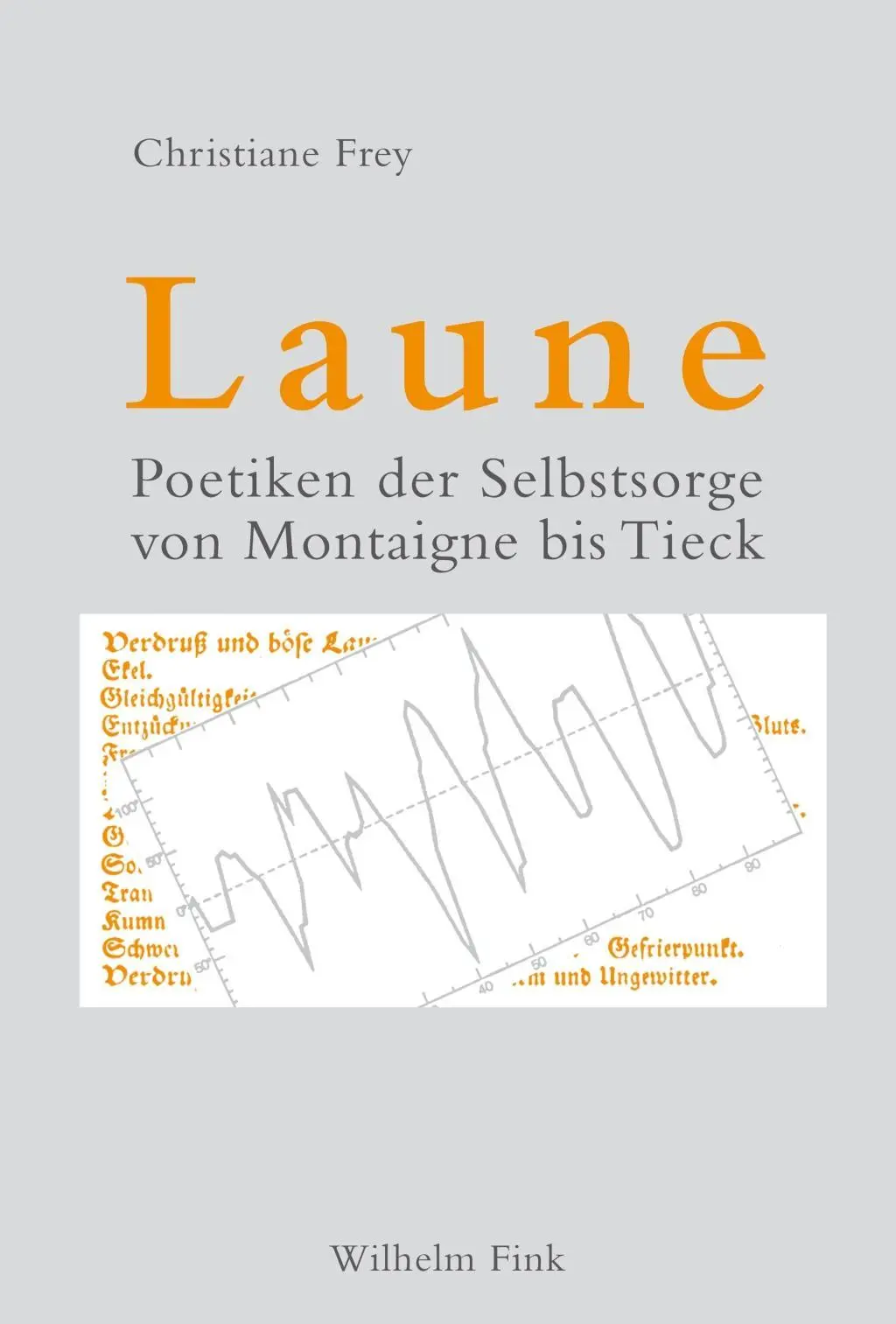 Cover: 9783770558636 | Laune | Poetiken der Selbstsorge von Montaigne bis Tieck | Frey | Buch