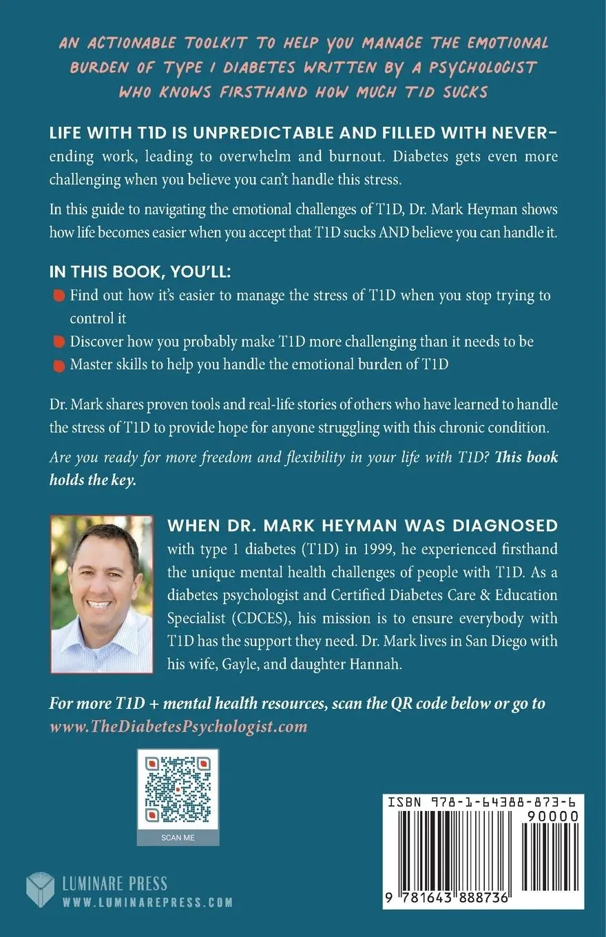 Rückseite: 9781643888736 | Diabetes Sucks AND You Can Handle It | Cdces Mark Heyman | Taschenbuch