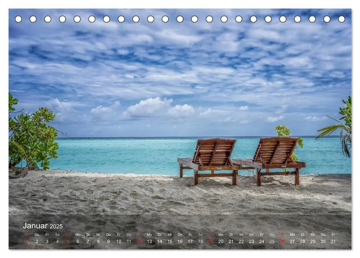 Bild: 9783435618736 | Malediven Impressionen aus dem Paradies (Tischkalender 2025 DIN A5...