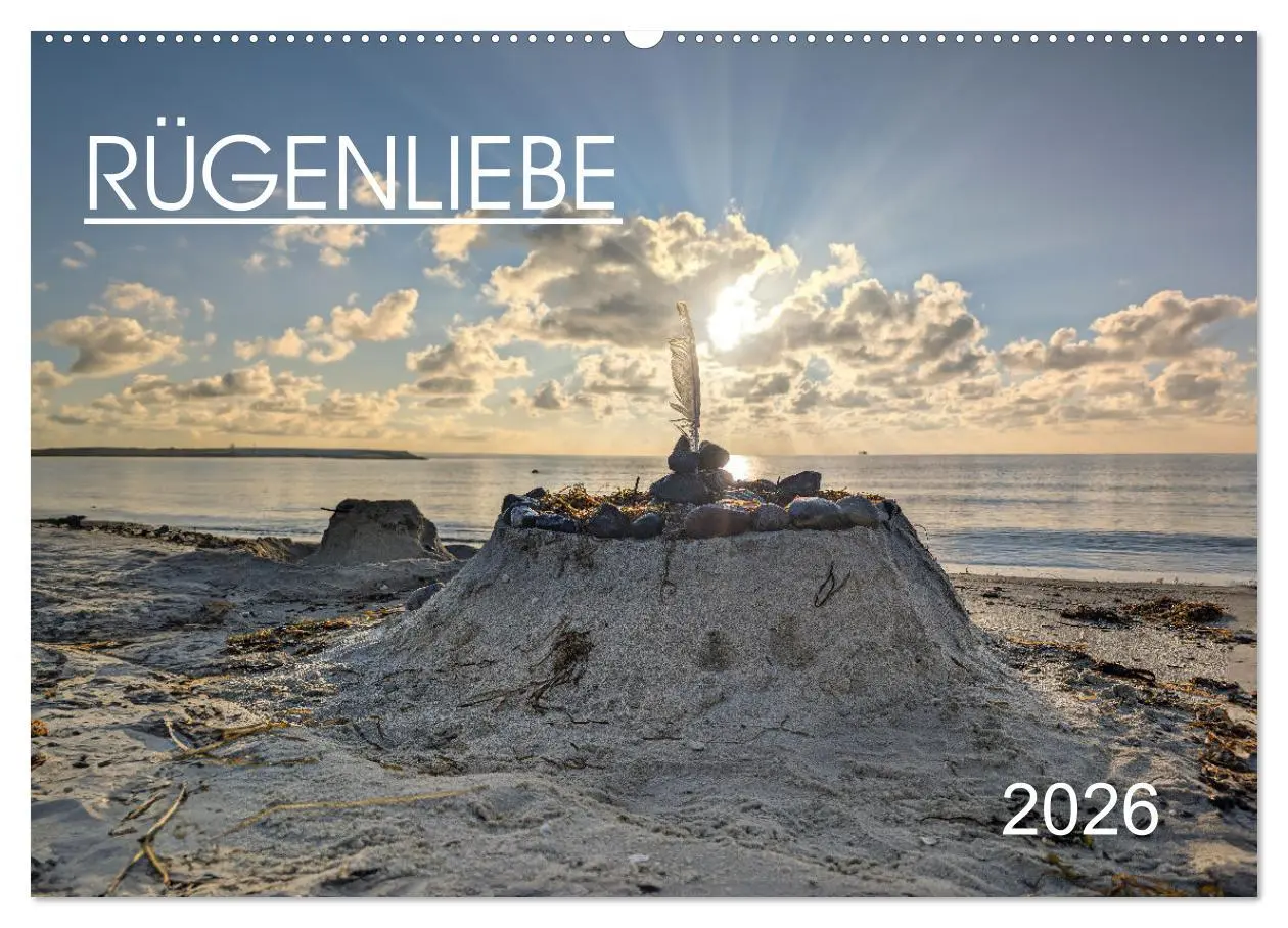 Cover: 9783457258736 | Rügenliebe 2026 (Wandkalender 2026 DIN A2 quer), CALVENDO...