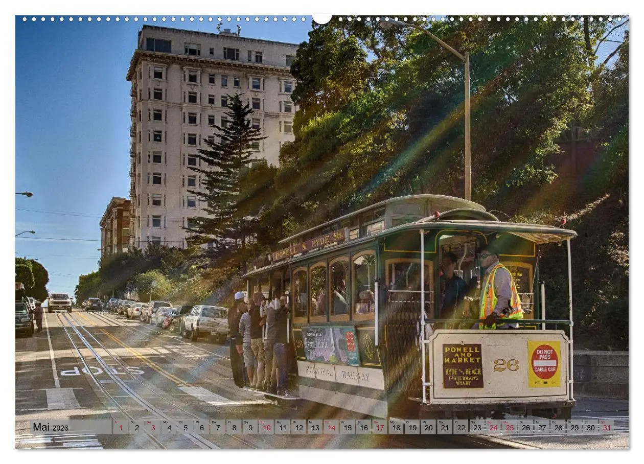 Bild: 9783457638736 | If I'm going to San Francisco (Wandkalender 2026 DIN A2 quer),...