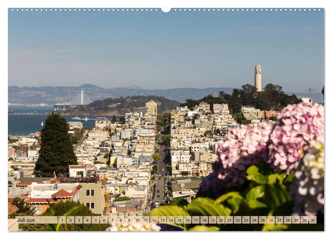 Bild: 9783457638736 | If I'm going to San Francisco (Wandkalender 2026 DIN A2 quer),...