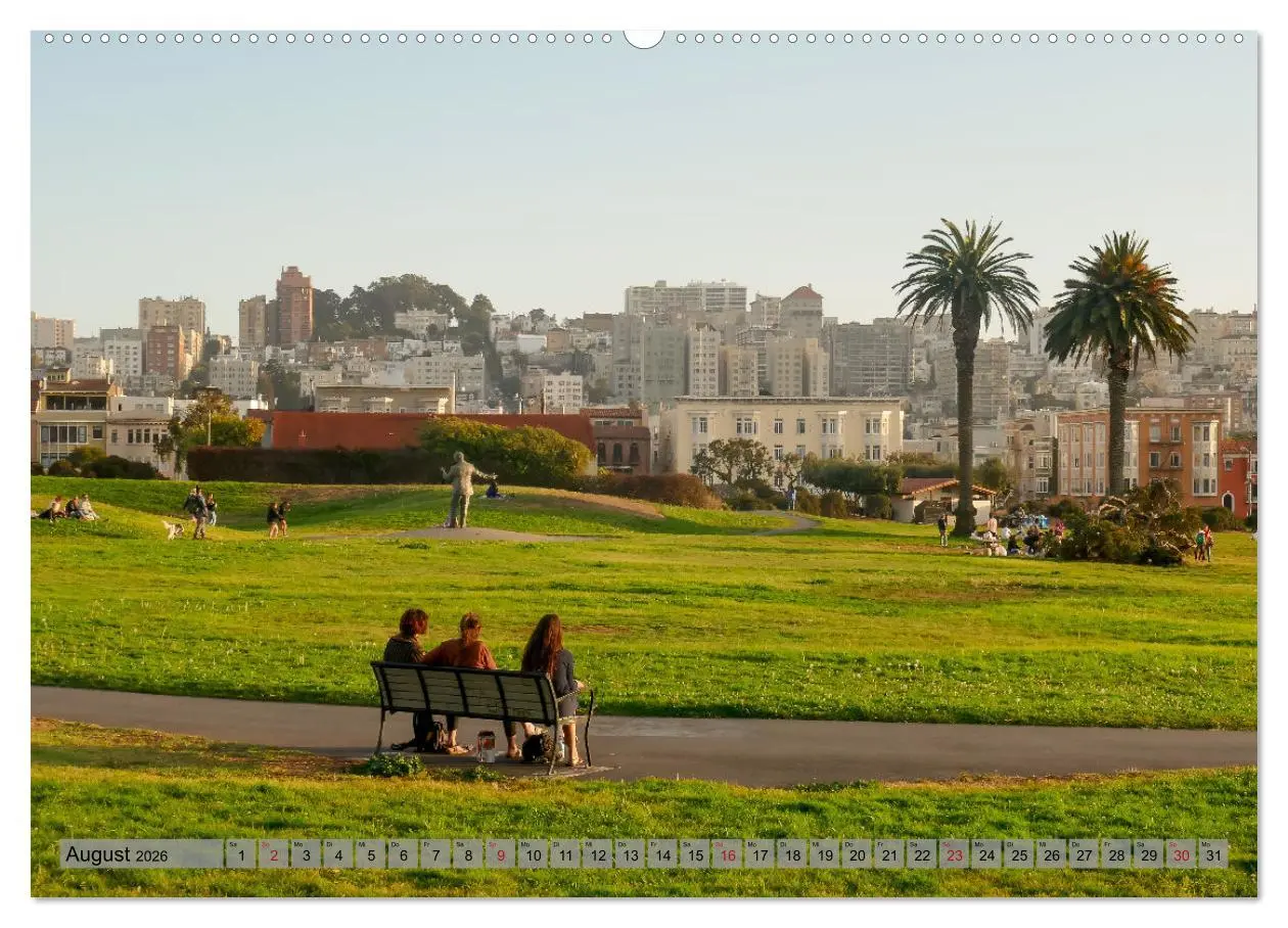 Bild: 9783457638736 | If I'm going to San Francisco (Wandkalender 2026 DIN A2 quer),...