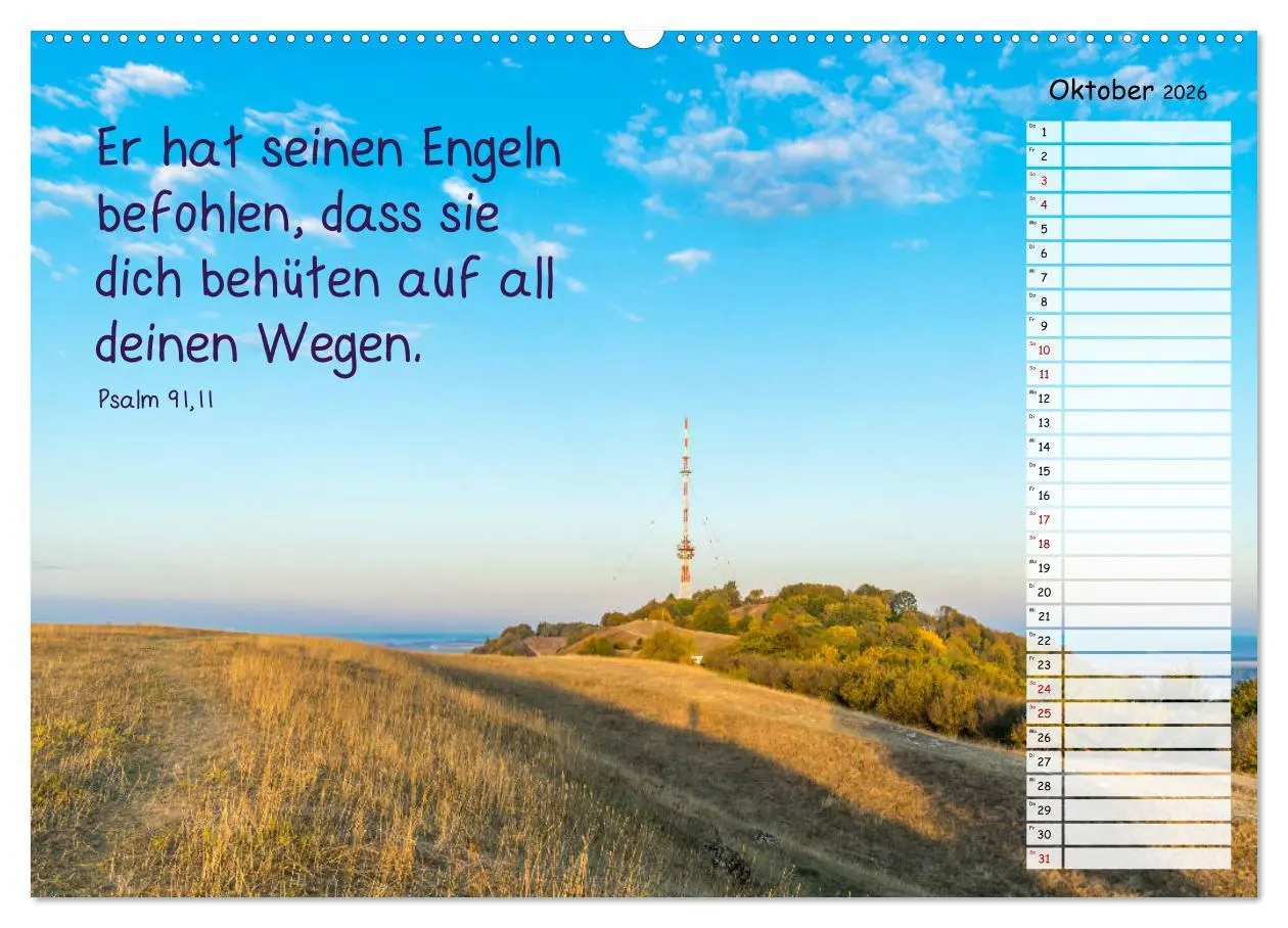 Bild: 9783457708736 | Heimat Hesselberg (hochwertiger Premium Wandkalender 2026 DIN A2...