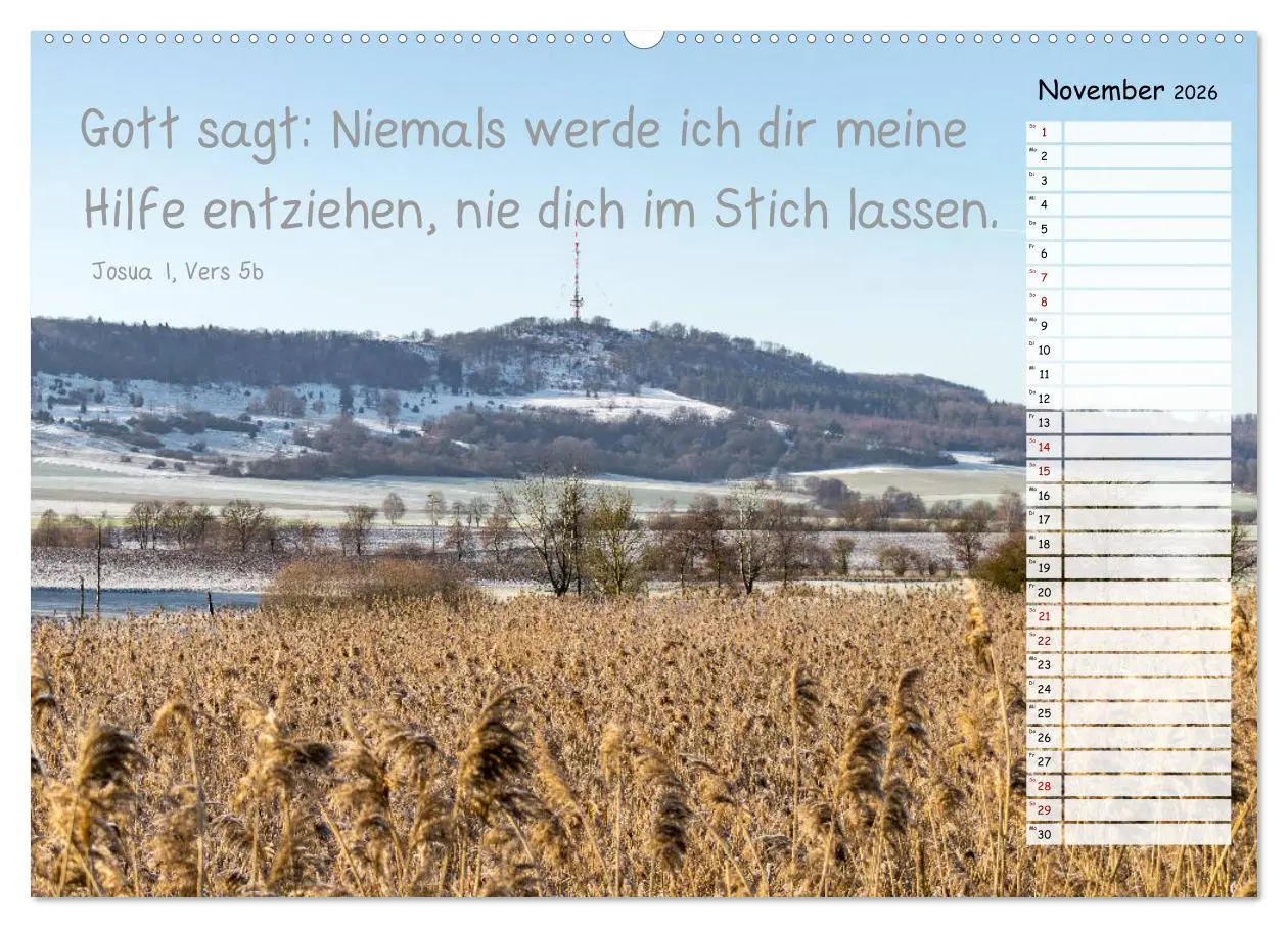 Bild: 9783457708736 | Heimat Hesselberg (hochwertiger Premium Wandkalender 2026 DIN A2...