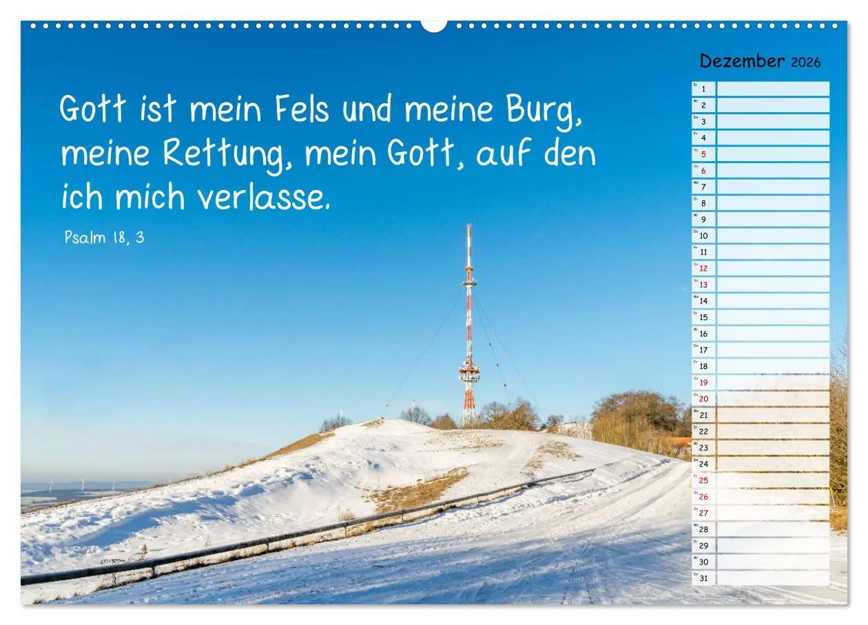 Bild: 9783457708736 | Heimat Hesselberg (hochwertiger Premium Wandkalender 2026 DIN A2...