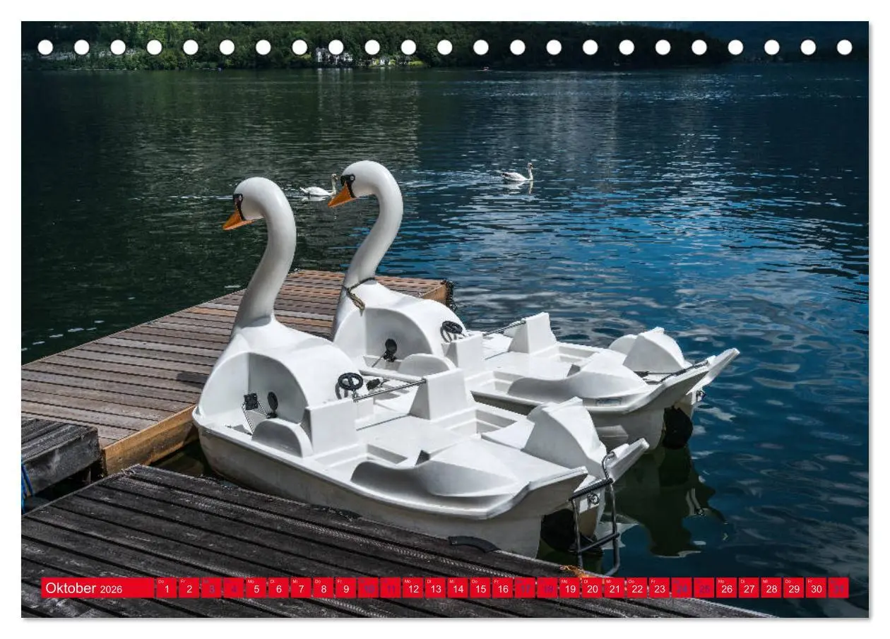 Bild: 9783457878736 | Hallstatt Impressionen (Tischkalender 2026 DIN A5 quer), CALVENDO...