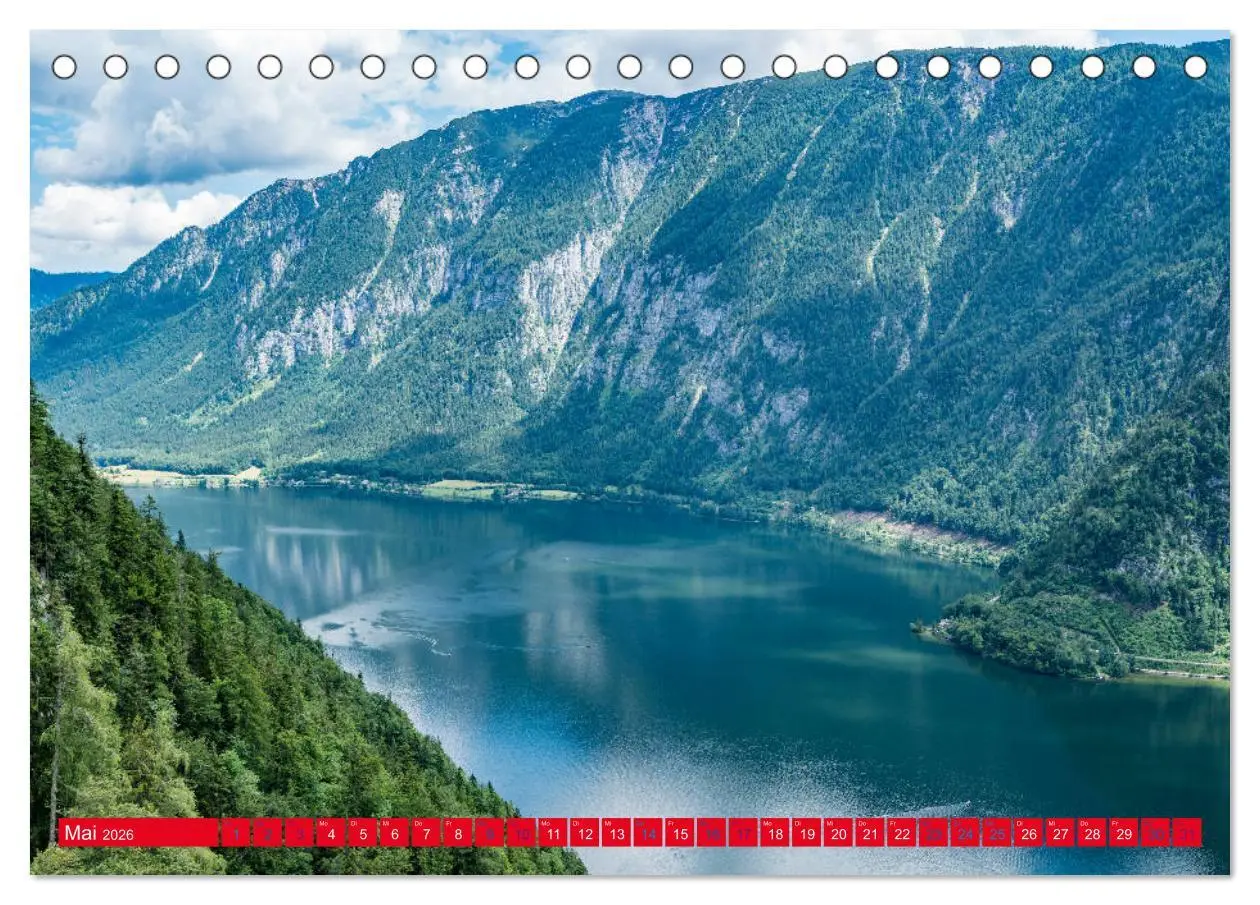 Bild: 9783457878736 | Hallstatt Impressionen (Tischkalender 2026 DIN A5 quer), CALVENDO...