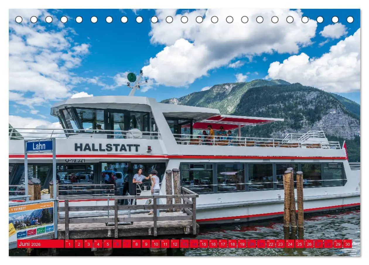 Bild: 9783457878736 | Hallstatt Impressionen (Tischkalender 2026 DIN A5 quer), CALVENDO...